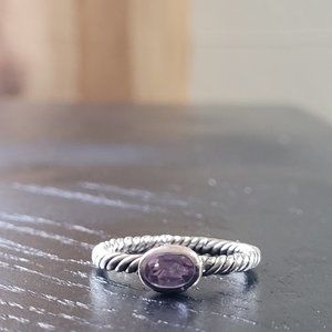 Sterling Silver Amethyst Ring